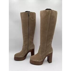 Vince Camuto Footwear Women's ILLISHAL Knee High Boot, Wild Mushroom 8.5 M NIB